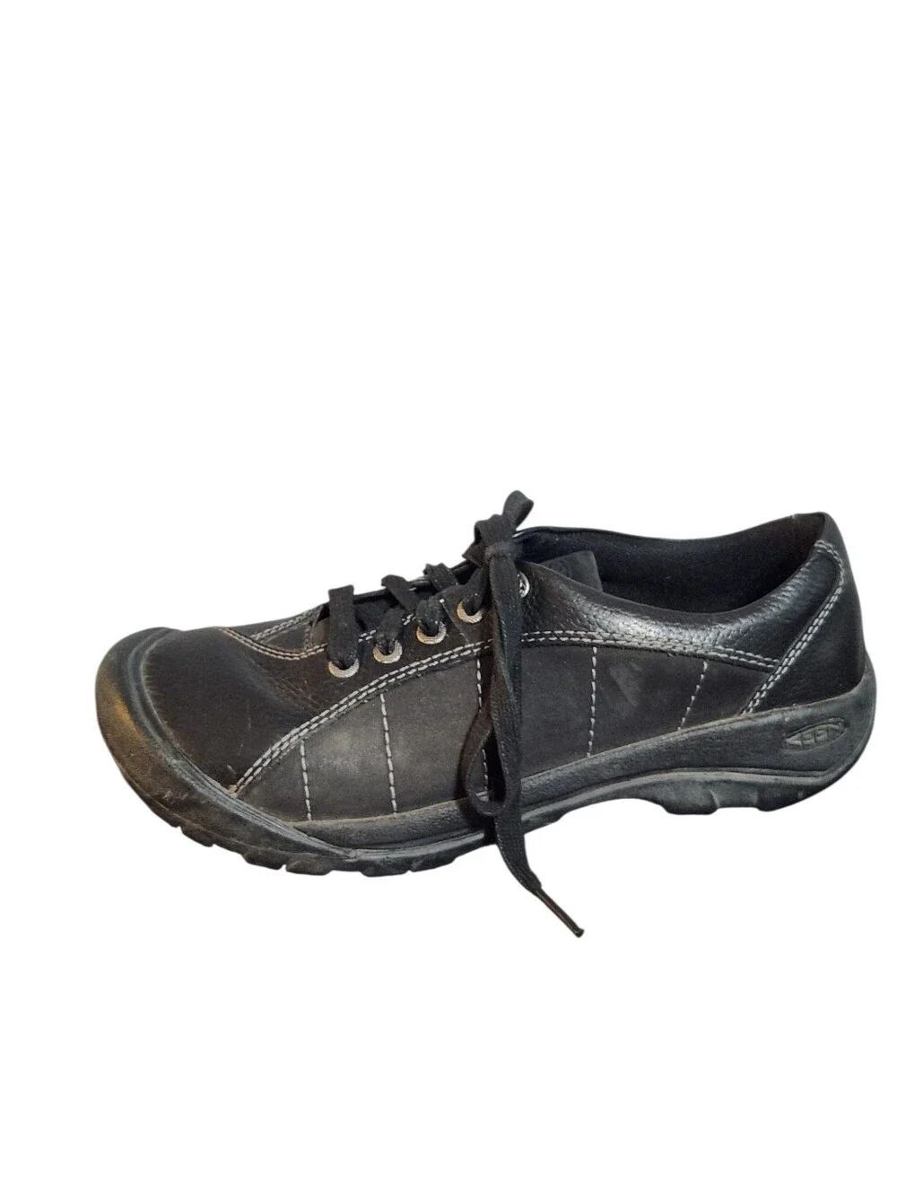 Keen Presidio Sneakers Black Women's Size 9 Lace Up Shoes Casual Magnet